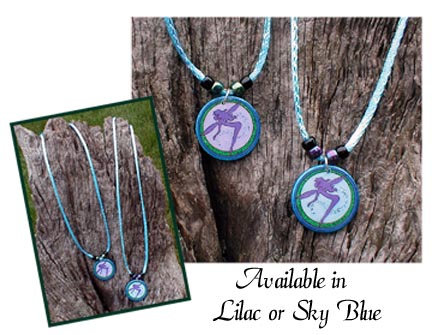 Silhouette Fairy Necklace